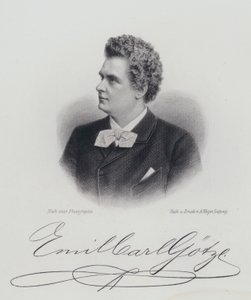 Emil Goetze, cantante d