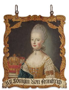Enseigne Marie-Antoinette, dopo il 1774 da German School