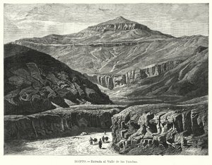 Ingresso alla Valle dei Re, Egitto da German School