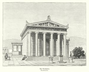 Eretteo, tempio dedicato ad Atena e Poseidone sull