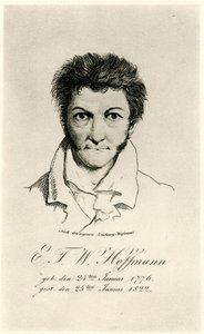 Ernst Theodor Amadeus Hoffmann (1776-1822) da German School