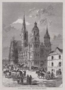 Cattedrale di Evreux, Normandia, Francia da German School