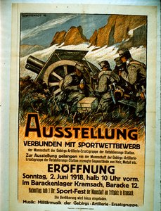 Esposizione degli Sport Competitivi, 1918 da German School