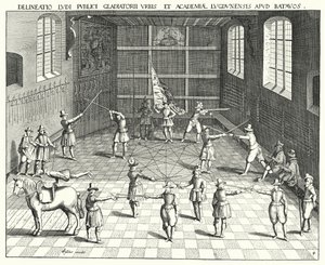 Sala di scherma all