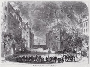 Incendi in Rue Royale, Comune di Parigi