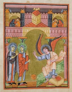 Fol. 33v dalla Scuola di Reichenau Evangeliario, Codex F. II. 1 da German School