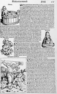 Folio CV, da Liber Chronicarum di Hartmann Schedel (1440-1514) 1493