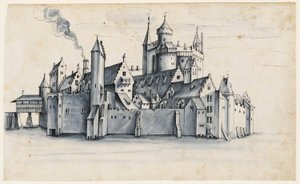 Città fortificata circondata dall
