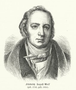 Friedrich August Wolf, classicista e filologo tedesco da German School