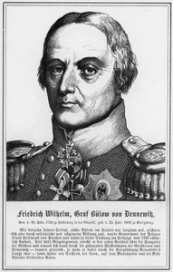 Friedrich Wilhelm, Graf Bulow von Dennewik da German School