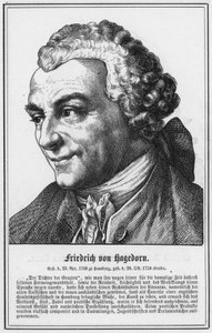 Friedrich von Hagedorn da German School