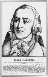 Friedrich von Matthisson da German School