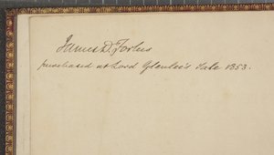 Dettagli della pagina di guardia anteriore da 