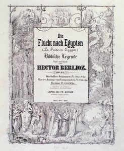 Frontespizio della partitura musicale dell