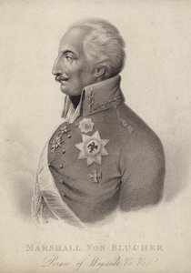 Gebhard von Blucher, feldmaresciallo prussiano da German School