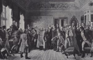 Discorso del generale Yorck agli Stati della Prussia Orientale a Konigsberg, 5 febbraio 1813 da German School