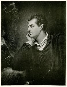 George Noel Gordon Lord Byron da German School