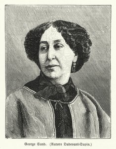 George Sand, romanziere francese da German School