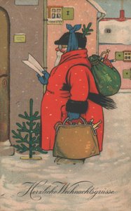 Cartolina di Natale tedesca da German School