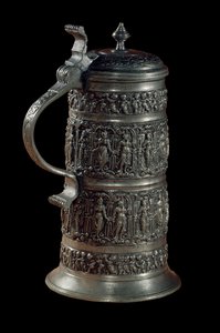Arte tedesca: boccale di vermeil da Annaberg da German School