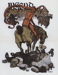 Cartone tedesco dalla rivista Jugend da German School