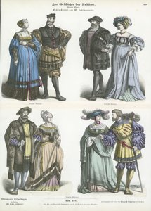 Costumi tedeschi, inizio XVI secolo da German School