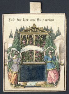 Cartolina di auguri tedesca da German School