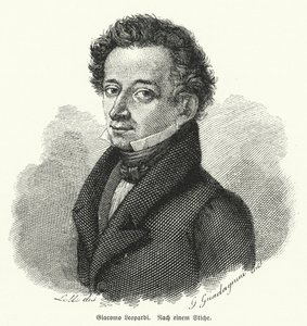 Giacomo Leopardi, filosofo, poeta e filologo italiano da German School