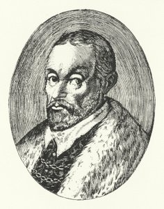 Giovanni Guarini, poeta italiano (incisione) da German School