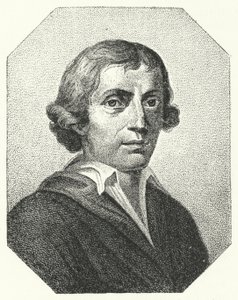 Giuseppe Parini, satirico e poeta italiano (incisione) da German School