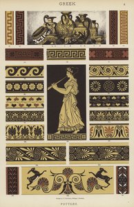 Greco, ceramica (litografia a colori) da German School