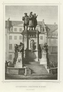Gutenberg Schoffer e Fust, Francoforte da German School