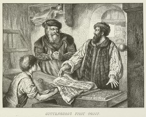 La prima prova di Gutenberg