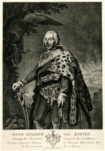 Hans Joachim von Zieten da German School