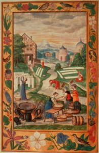 Donne impegnate nel bucato, da 