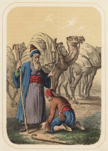 Harun al Rashid e Abdallah in una scena da Le mille e una notte da German School