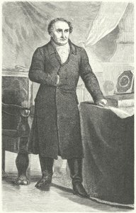 Heinrich Friedrich Karl vom und zum Stein, statista prussiano (incisione) da German School