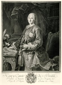 Heinrich Graf Brühl da German School