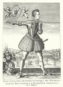 Enrico Federico, Principe di Galles, figlio maggiore di re Giacomo I d