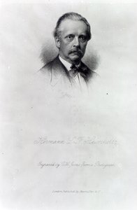 Hermann von Helmholtz, inciso da C.H Jeens