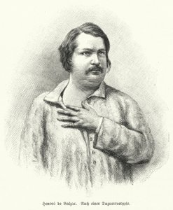 Honoré de Balzac, romanziere e drammaturgo francese da German School
