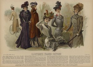 Illustrazione per Illustrirte Frauen-Zeitung