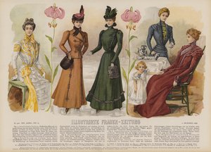 Illustrazione per Illustrirte Frauen-Zeitung