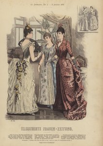 Illustrazione per Illustrirte Frauen-Zeitung da German School