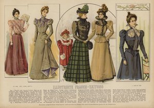 Illustrazione per Illustrirte Frauen-Zeitung