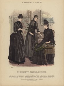 Illustrazione per Illustrirte Frauen-Zeitung da German School