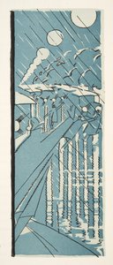 Illustrazione da Styl, pub.1922 (stampa pochoir)