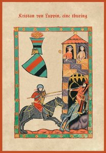 Illustrazione da un canzoniere medievale