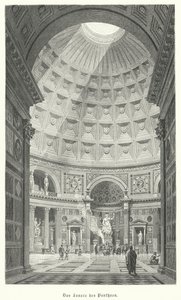 Interno del Pantheon, Roma