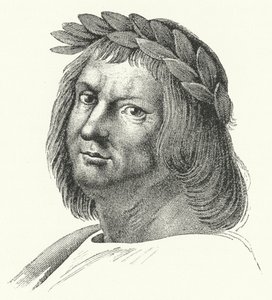 Jacopo Sannazaro, poeta italiano (incisione)